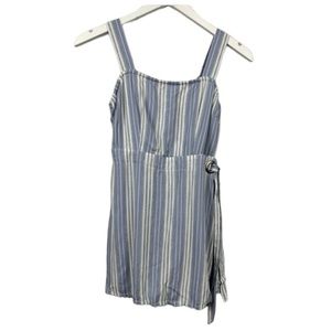 Sincerely Jules Striped Romper Skort Size Small